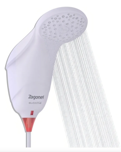 Chuveiro Sublime Simples 4400W 220V Branca - Zagonel