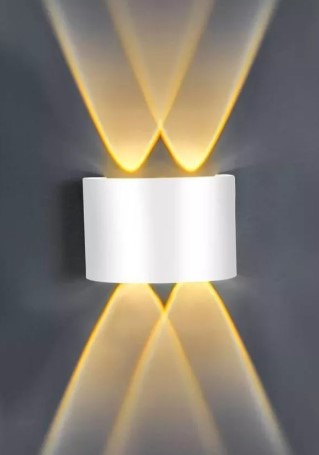 Arandela De Efeito Led Sierra Branco 4W - Ecoforce