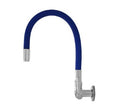 Torneira Gourmet de Parede com Bica Flexível Azul - Sorte Metais
