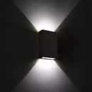 Arandela Duplo Fachos 3W 6500K Preto  - Ecoforce