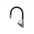 Torneira de Mesa Com Bica Flexível Gourmet Preta - Sorte Metais