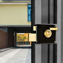 Fechadura Sobrepor Grade 925 Preta - Silvana