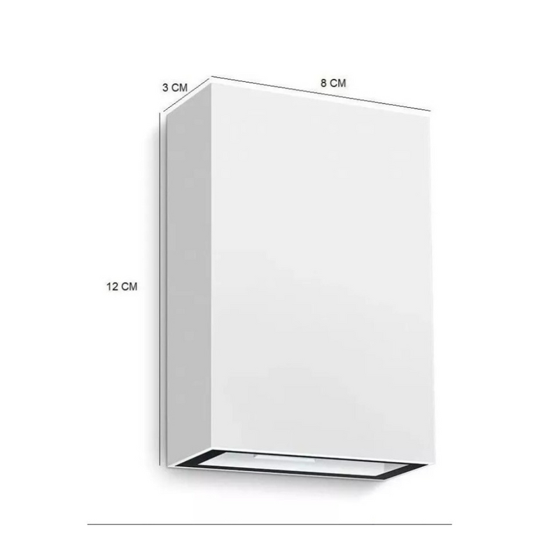Arandela Slim 4W 2700K Branca -Luminatti by Danuri