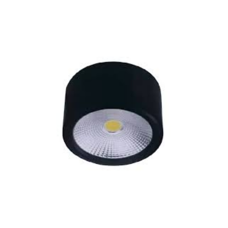 Spot Sobrepor Reflex Preto 5W 6000K - Gaya