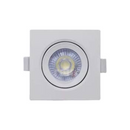 Spot Embutir Quadrado 5W 3000K - Everw