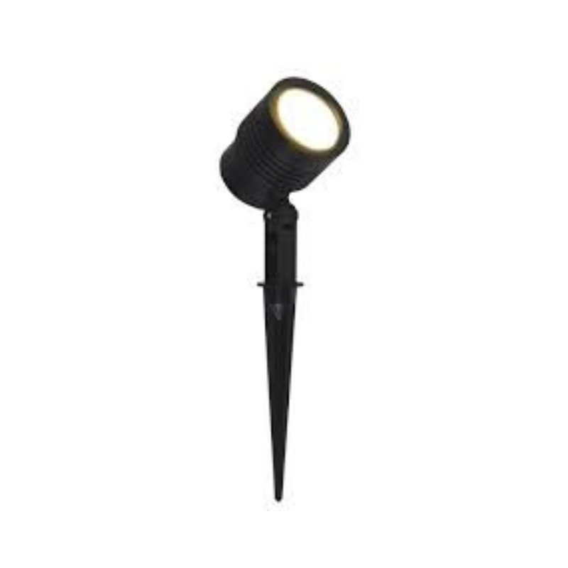 Espeto Spot Led 6W 3000K Preto  - Ecoforce