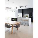 Kit 3 Spot Led Trilho Teto 9w Preto 1metro Luz 6000K - Ecoforce