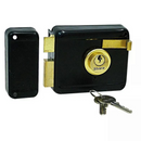 Fechadura Sobrepor Grade 925 Preta - Silvana