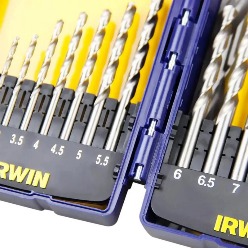 Conjunto de Brocas  Aço Rápido Para Metal  15 Peças - Irwin