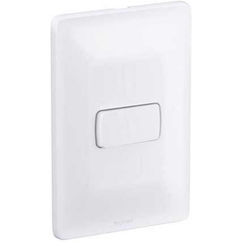 Conjunto Montado Interruptor Intermediário Branco - Pial Zeffia