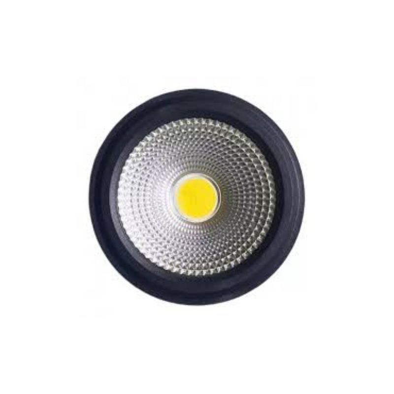 Spot Sobrepor Reflex Preto 5W 6000K - Gaya