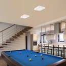 Plafon Sobrepor Quadrado 18W 6500K Branco  - Blumenau