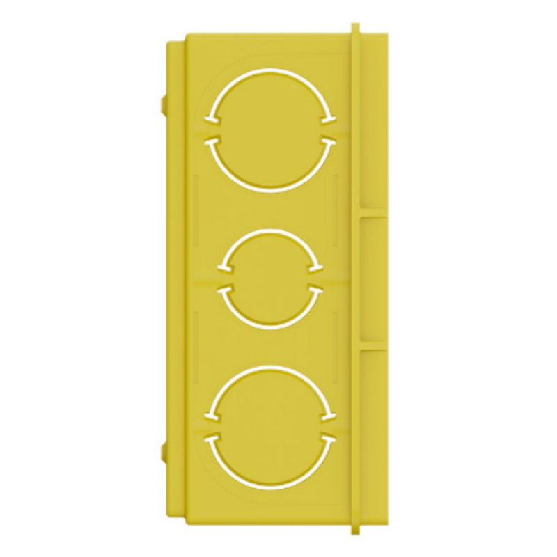 Caixa de Luz PVC 4x2 Alvenaria Amarela - Tigre