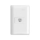 Tomada Coaxial Para Antena de TV 4x2 S-35  Branca - Simon