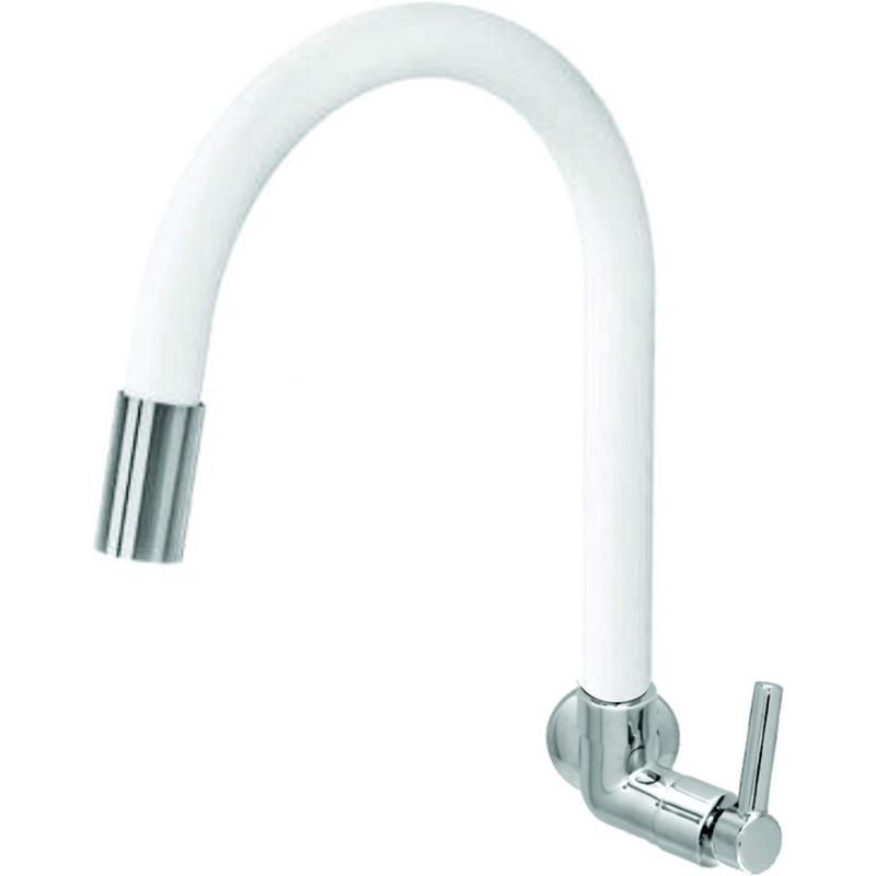 Torneira Flexível Gourmet Branca - Sorte Luz
