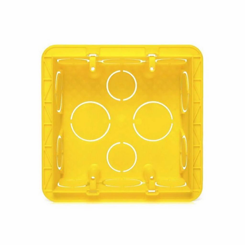 Caixa de Luz 4x4 Alvenaria  - Amarela - Pial Legrand